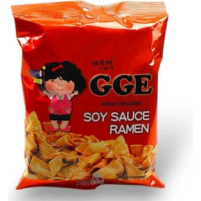 GGE Pšeničné krekry s príchuťou sójovej omáčky Ramen 80 g