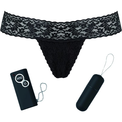 Love to Love Secret panty - black onyx