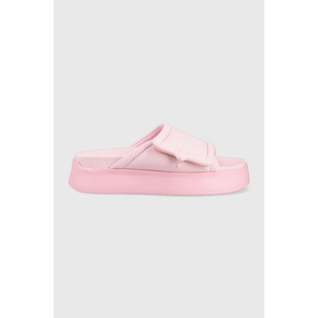 Chiara Ferragni Чехли Chiara Ferragni CF3150_012 в розово с платформа CF PLATFORM SLIDER (CF3150.012)