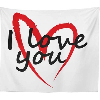 Sablio Deka I Love you srdce 150x120