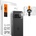 Spigen Протектор за Камерата на Google Pixel 9 Pro XL, Spigen EZ Fit Cam Glass 2бр. , Прозрачен (AGL08446)