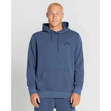 Rusty mikina COMP WASH HOOD fleece modrá