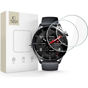 Tech-Protect GLASS FIT+ 2 броя XIAOMI WATCH S5 (46 mm), прозрачно (5906302324347)
