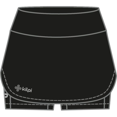 Kilpi Titicaca-W dámska bežecká sukňa blk