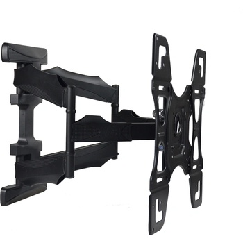 Стойка за телевизор No brand, За стена, С подвижно рамо, До 65", Черен - 17932 (17932)