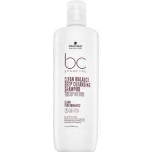 Schwarzkopf BC Bonacure Clean Balance Deep Cleansing Shampoo Tocopherol дълбоко почистващ шампоан За всякакъв тип коса 1000 ml