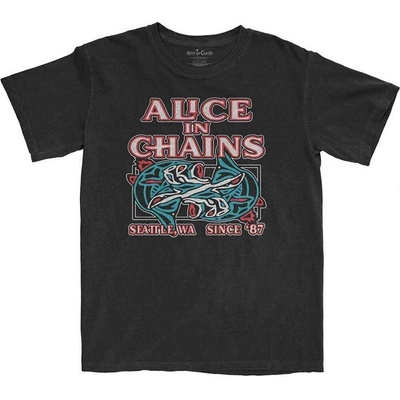 Alice In Chains Totem Fish Black XL Риза (AICTS17MB04)