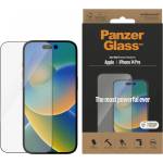 Panzer Стъклен протектор PanzerGlass за Apple iPhone 14 Pro, UWF, Antibacterial - Черен