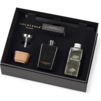 Locherber Milano GIFT BOX 250 ml Dolce Roma XXI aroma difuzér 250 ml s víčkem z ořechového dřeva náplň 250 ml + tyčinky tr