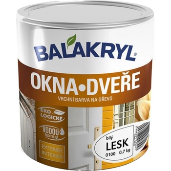 Balakryl Okna a dveře 0,7 kg bílá