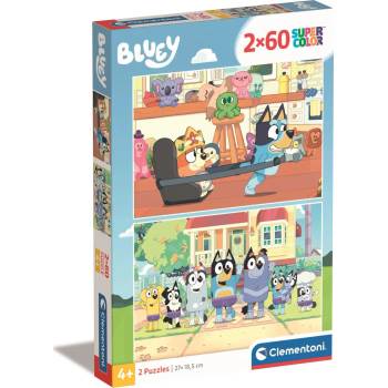 Clementoni - Puzzle 2x60 Bluey - 40 - 99 piese