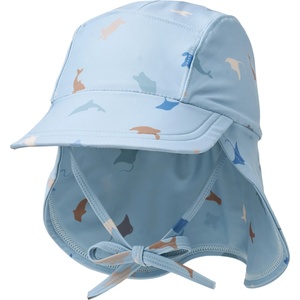 WHEAT Детска шапка с козирка WHEAT Kid's UV Sun Hat Tonga Cap - Soft Blue Sea Life - размер 48-51 cm (904-6707-0112)