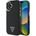 GUESS Калъф Guess Grained Triangle MagSafe за iPhone 16 - черен (3666339302306)