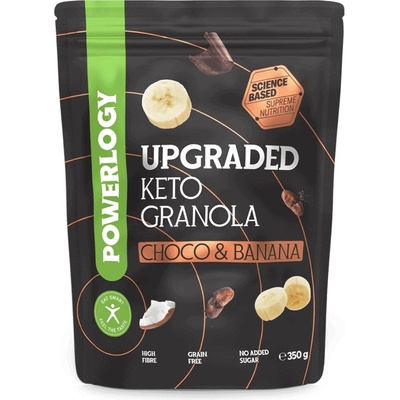 Powerlogy Upgraded Keto Granola Choco and Banana 350 g
