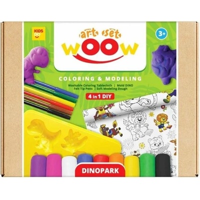 Kids Do Wow Kreativní sada 4 in 1 Dinopark