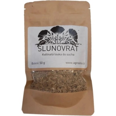 Agrostis Trávníky SLUNOVRAT květnatá louka do sucha pro náročné Velikost balení: 50 g