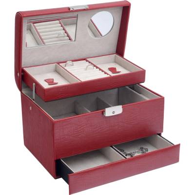JKBox šperkovnica Juvelo SP-901/A7 červená