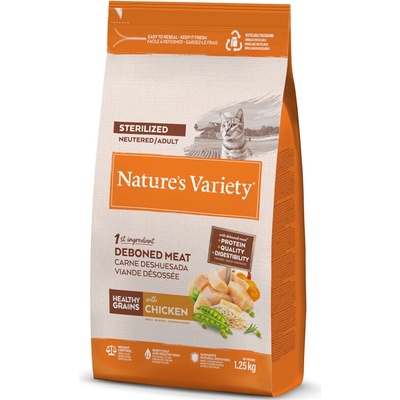 Natures Variety Healthy Grains Sterilized kuracie mäso 1,25 kg
