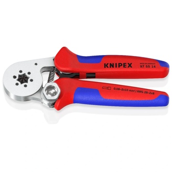 KNIPEX Клещи автоматични за кримпване на кабелни накрайници (k975514)