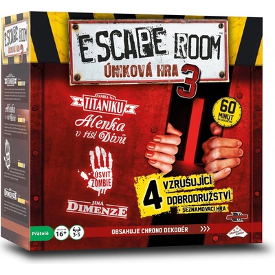 Asmodee Escape Room 3 Úniková hra