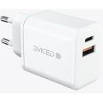 Dviced Wall charger 35W GaN 1 USB-A, 1 USB-C EU - White (DV221006) - iStore