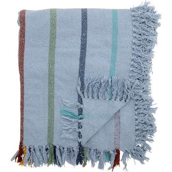 Bloomingville Одеяло Frey 130 x 160 см синьо (82062089)