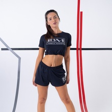 LABELLAMAFIA CropTop Gold Details Black