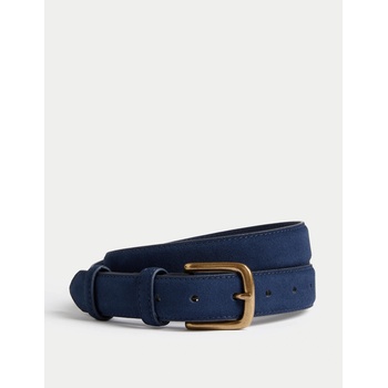 Marks & Spencer Велурен колан Marks & Spencer морско синьо Marks & Spencer | Sin | МЪЖЕ | 75-80