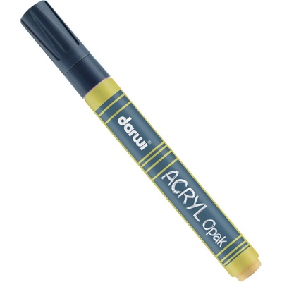 Darwi ACRYL OPAK Fixy hrubé na textil zlatá 220013050 6 ml