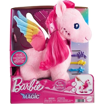 Mattel Barbie Kouzelný poník A Touch of Magic Netflix Interaktivní Pegas 28