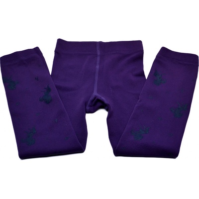Socks 4 fun dívčí thermo legíny KINDER fialová