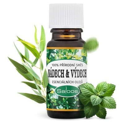Saloos Nádech & Výdech 100% přírodní směs esenciálních olejů 10 ml