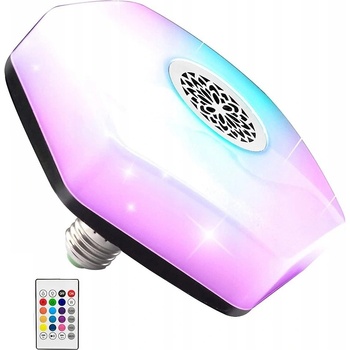 Verkgroup 15905 LED žárovka RGB Bluetooth s reproduktorem, dálkový ovládač, E27 18 W