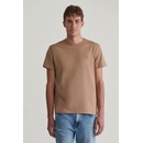 Gant Reg Shield SS t-shirt hnedé