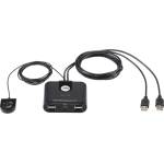 ATEN Превключвател aten us224, 2 компютъра към 4 usb периферни устройства (aten-us224-usb) - Allstore