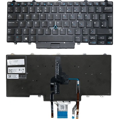 Klávesnica Dell E5450 E5470 E7450 14 5480 7490 - Áno, Áno