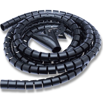 CONNECT IT trubice pro vedení kabelů WINDER25m x 20mmčerná organizér kabelů - CI-514 – Zboží Živě