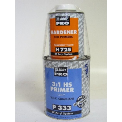 HB BODY PRIMER P333 HS 3: 1 plnič šedý, 1L