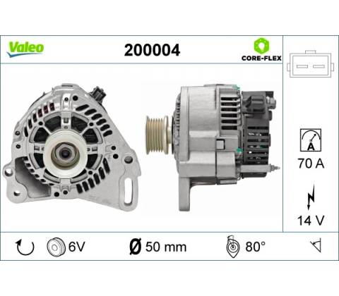 Alternátor VALEO 200004