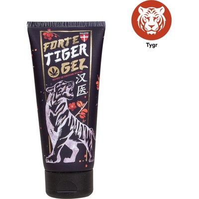 Palacio Tygří masážní gel Forte s konopím 175 ml