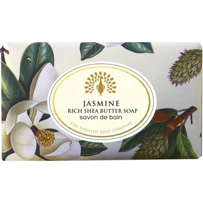 English Soap Vintage Jasmine přírodní parfémované mýdlo s bambuckým máslem 200 g
