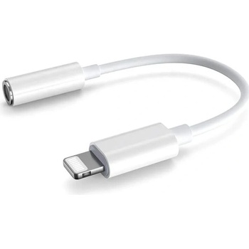 Platinet redukce Lightning JACK 3,5mm 0,1m bílá PMMA9825