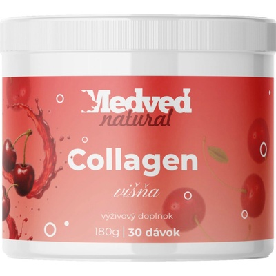 Medveď natural Collagen višňa 180 g