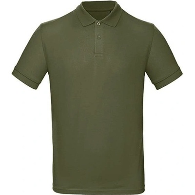 B&C pánská polokošile PM430 Urban Khaki