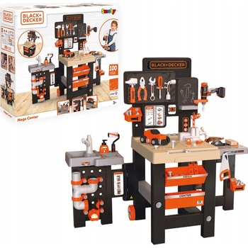 Smoby Black +Decker Mega Workbench Center