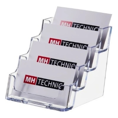 NDC Stojánek na vizitky se čtyřmi zásobníky, kaskádový, 5 ks – Zbozi.Blesk.cz