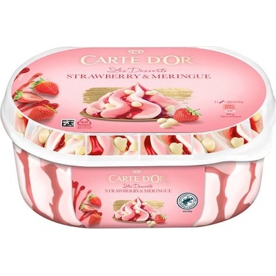 Carte d'Or Strawberry&Meringues 825 ml