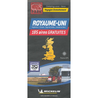 mapa Camping Cars Great Britain 1:1 mil.