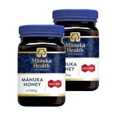 Manuka Health New Zealand Limited Dva Květové Medy Manuka MGO 400+ 500 g