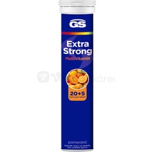 GS Extra Strong Multivitamin pomeranč eff.tabliet 20+5